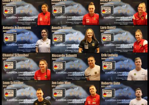 Team Europameisterschaft Junioren & U23 männlich/weiblich vom 24. September – 03. Oktober 2021 in Rovaniemi (Finnland)
