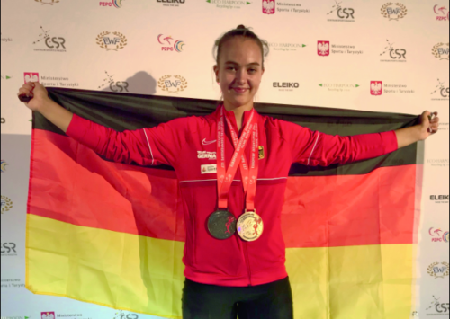 Jugend-EM in Polen │ Laura gewinnt zweimal Bronze